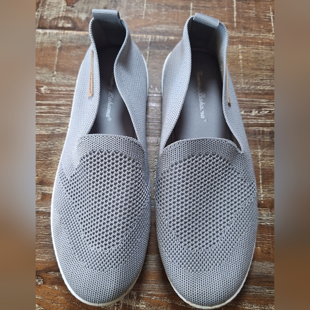 Tommy Bahama Womens Sz 7.5M Gray ‎ Breathable Mesh Casual Comfort Summer Shoes